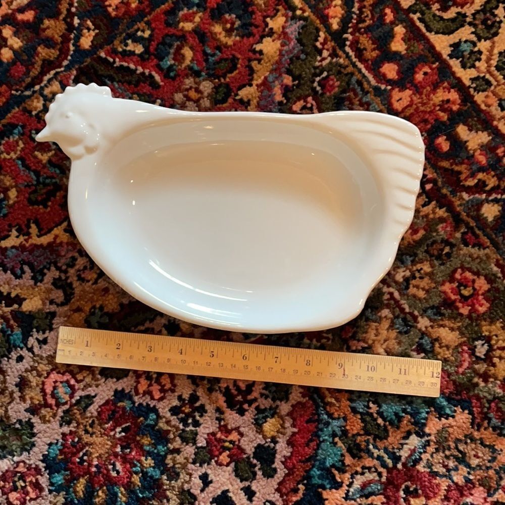 Vintage Oven Proof Japan Hen Platter - Picture 3 of 4